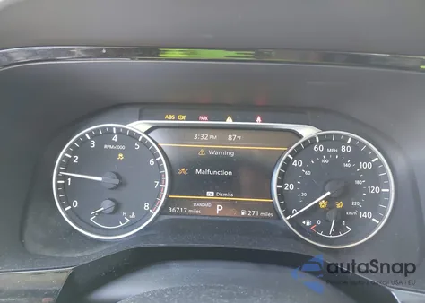 2022 Nissan Pathfinder Sv 2Wd from USA, damaged, VIN 5N1DR3BA9NC213027